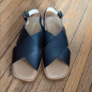 Patina Black Women's Sandals 9